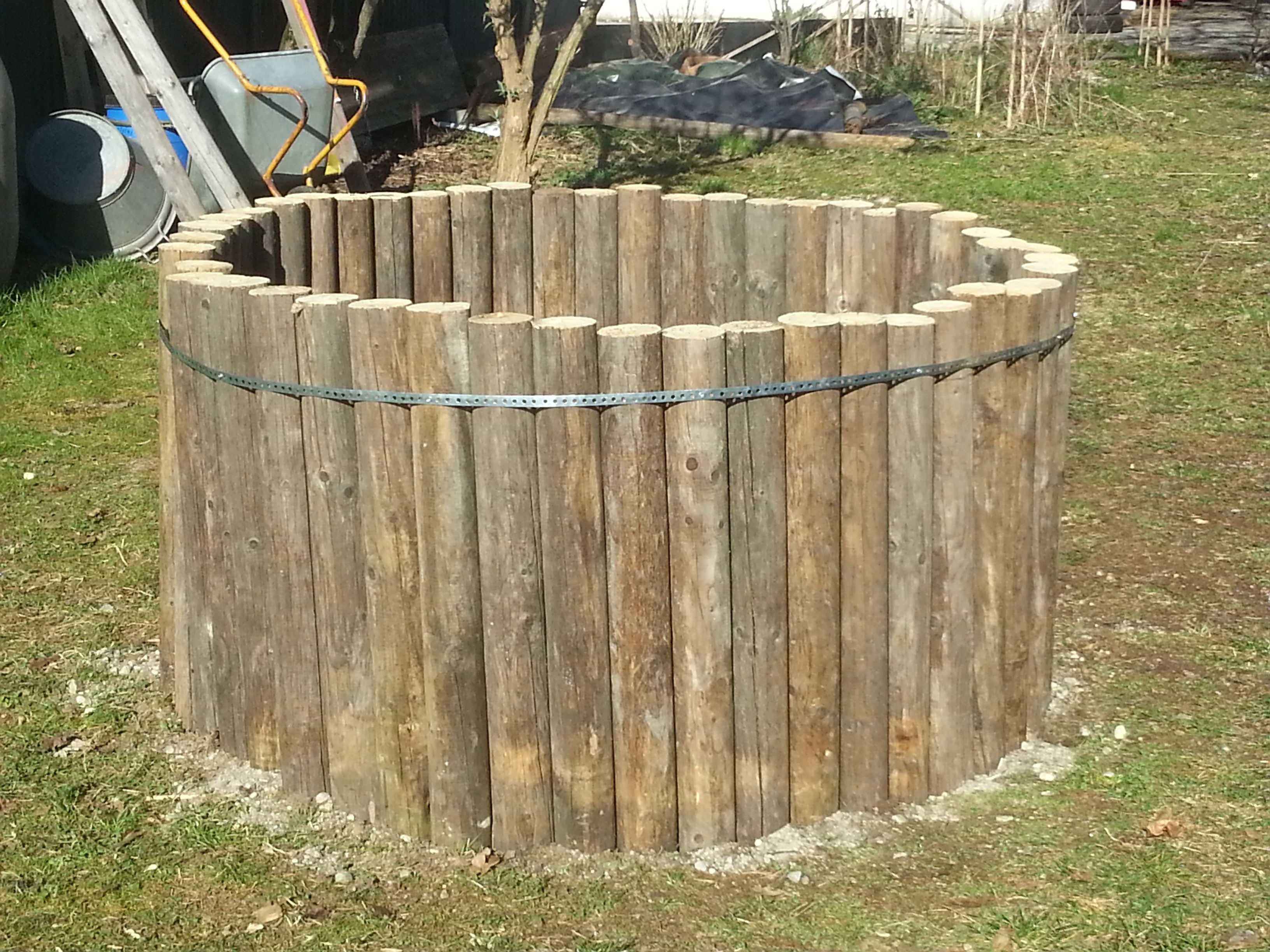 Hochbeet Rund Selber Bauen