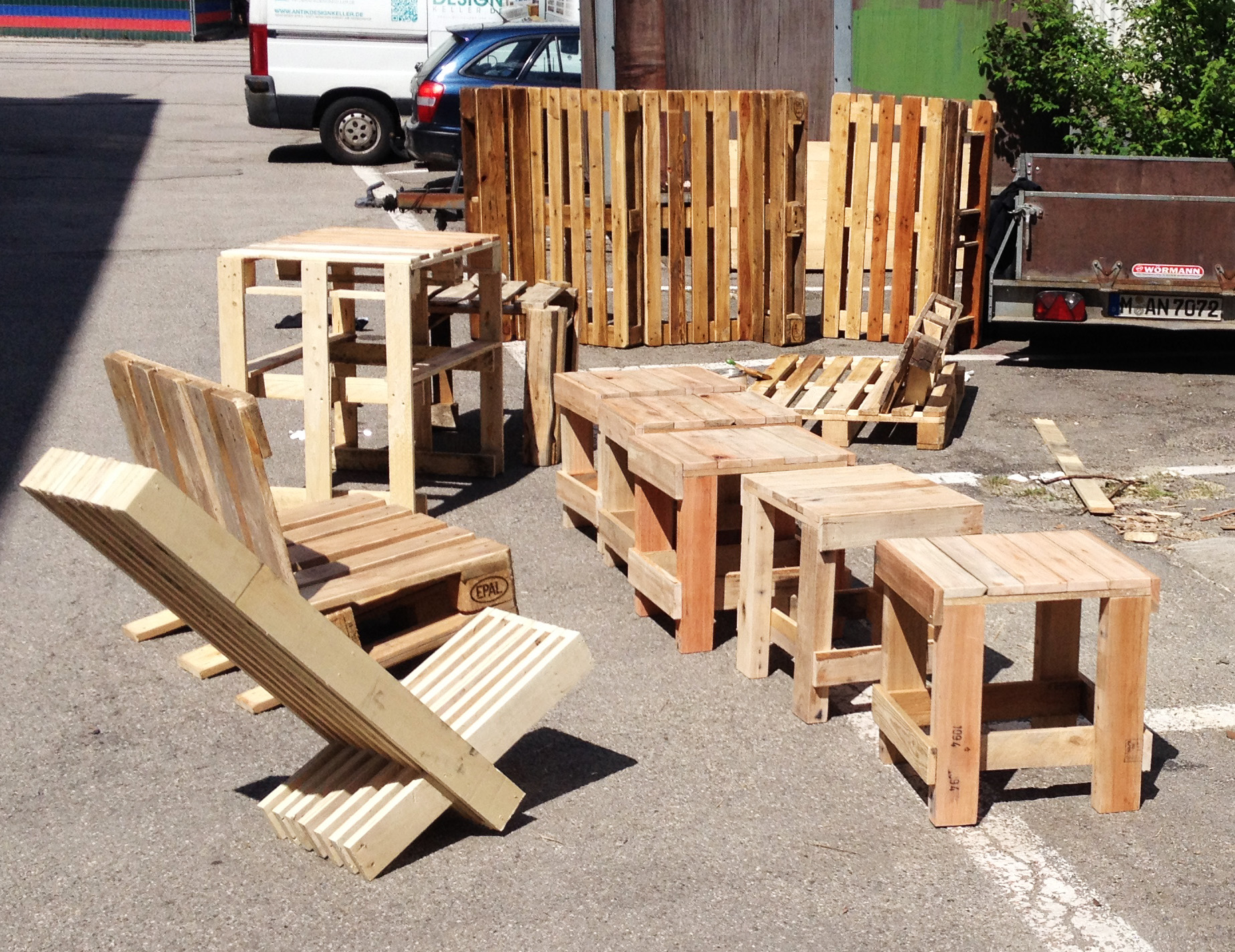 Palettenmöbel bauen WerkBox3