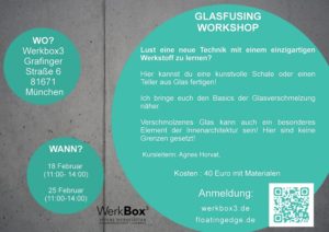 Glasfusing Workshop 02-2017 Werkbox3 München